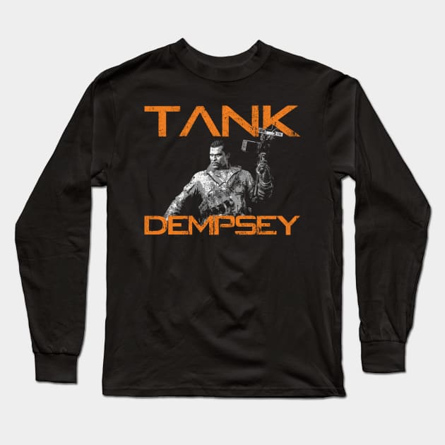 Tank Dempsey Long Sleeve T-Shirt by huckblade